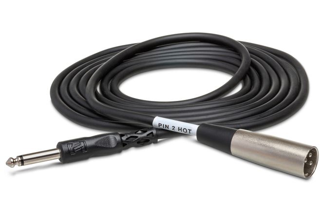 Hovedbilde Hosa PXM-115 - 6,35mm Jack TS til XLR 3 pin M, 4.5m
