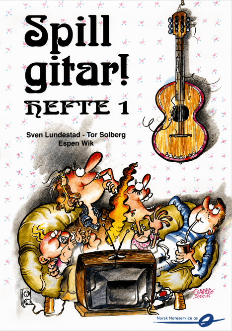 Hovedbilde Spill gitar! hefte 1 - Lundestad, Solberg, Wik