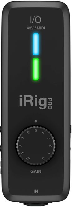 Hovedbilde IK Multimedia iRig PRO I/O Ultrakompakt Lydkort/MIDI-grensesnitt