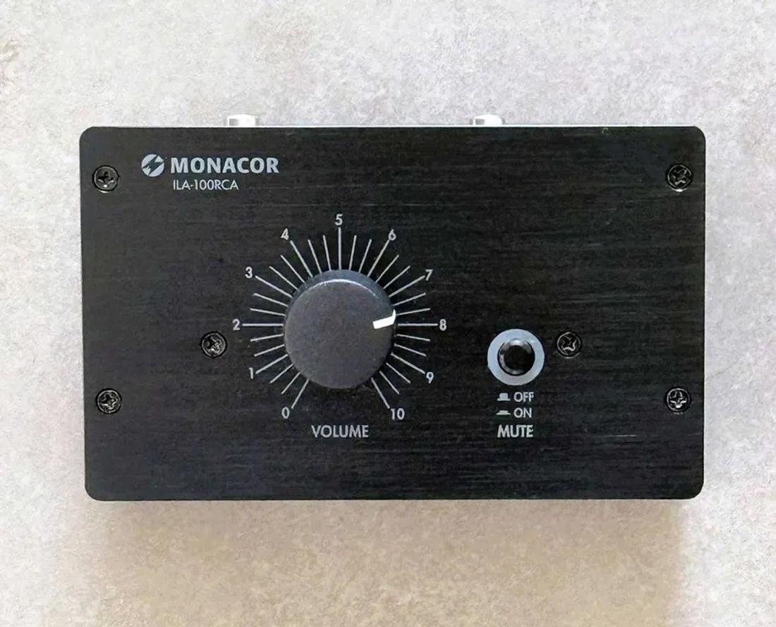 Monacor ILA-100RCA RCA linjeforsterker