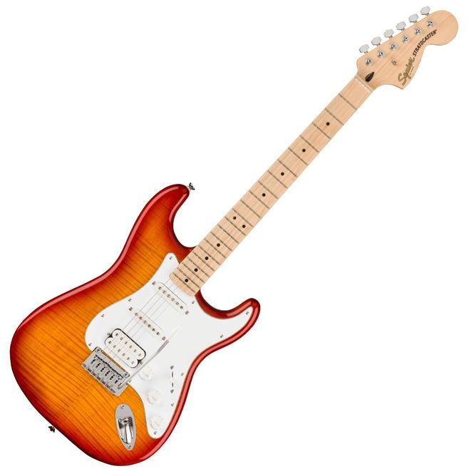 Hovedbilde Squier - Affinity Stratocaster FMT HSS Sienna Sunburst