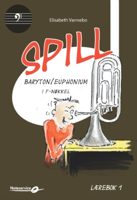 Hovedbilde Spill Baryton/Euphonium Lærebok 1 (F-nøkkel) - Vannebo