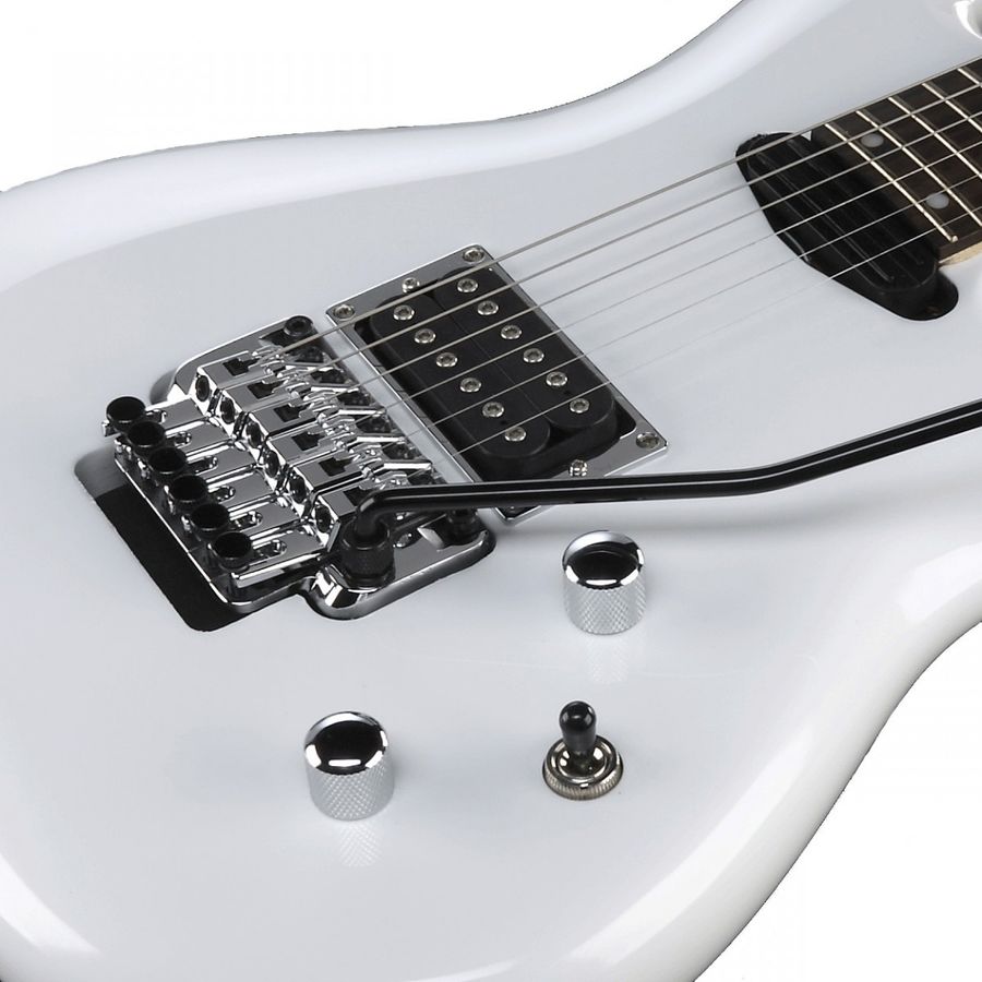 Ibanez JS140 Joe Satriani Signatur m/koffert, White - BRUKT