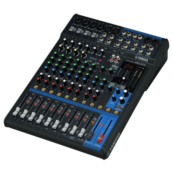 Hovedbilde Yamaha MG12XU USB mikser m/ effekter, 12 kanaler