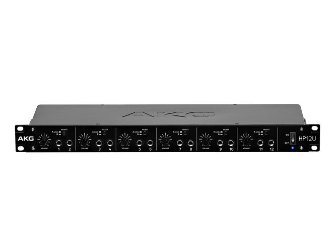 Hovedbilde AKG HP12U 6-kanals hodetelefonforsterker, 12 utganger