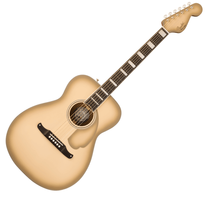 Hovedbilde Fender Limited Edition California Vintage Malibu m/ koffert, Antigua Pickguard, Antigua