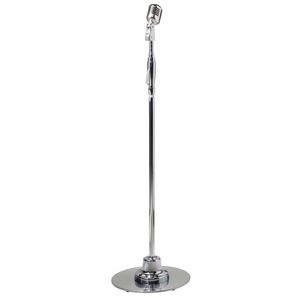 Hovedbilde Alecto MS-350 Retro mikrofonstativ krom