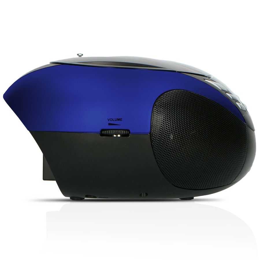 Lenco SCD-37 USB Blue Portable  CD and USB player med radio