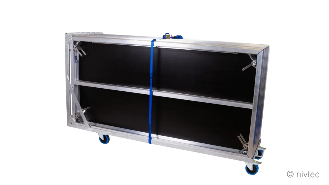 Nivtec Platform / Scene trolley, Large, for 6 platforms, 216 x 59cm