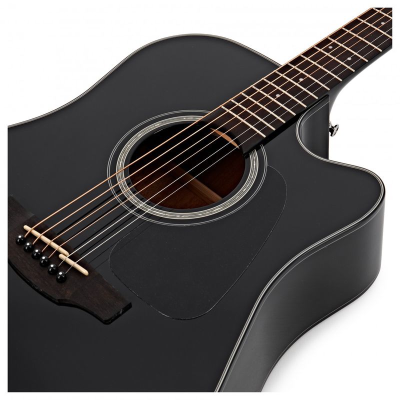 Takamine GD30CE-BLK m/ TP-4TD preamp, Dreadnought kropp, Black