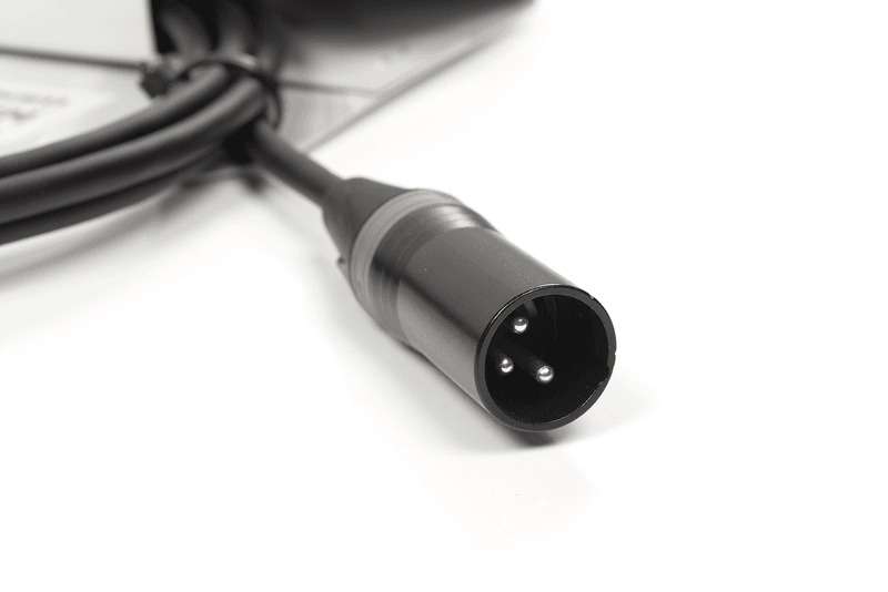 Algam ADAPT-XLR-M3F5 DMX-overgang 3pin han/5pin hun. 30cm.