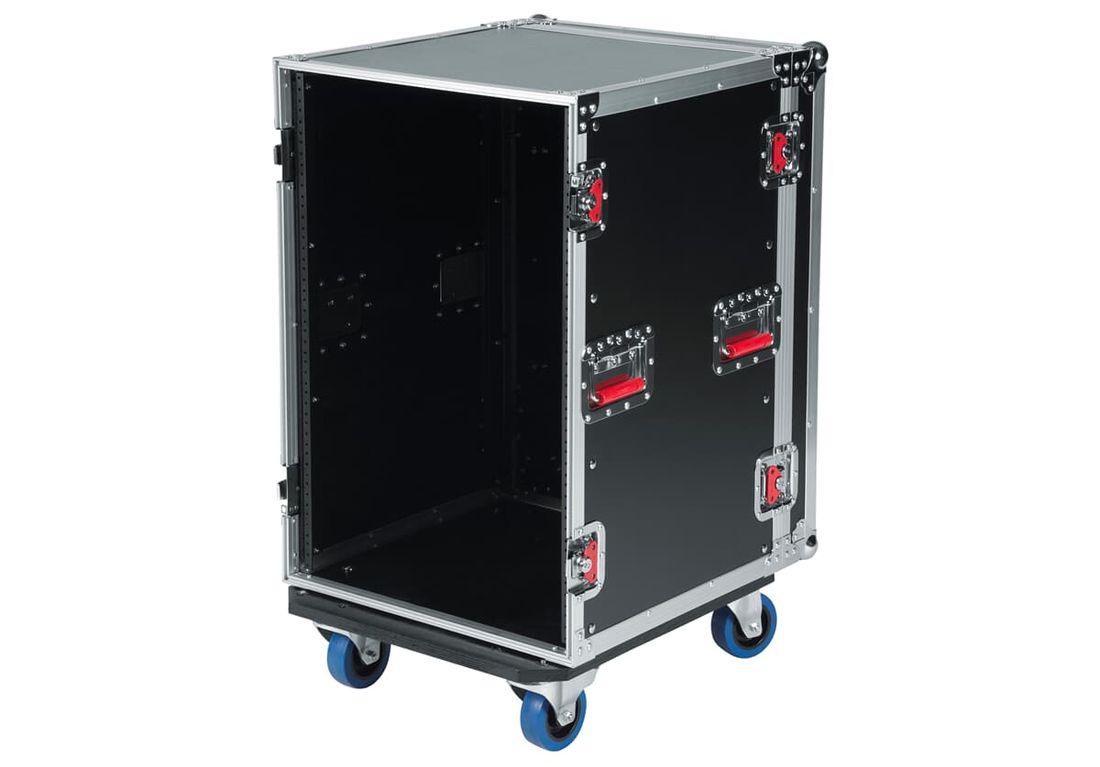 Gator G-TOUR 16U CAST – 16U Rack m/hjul