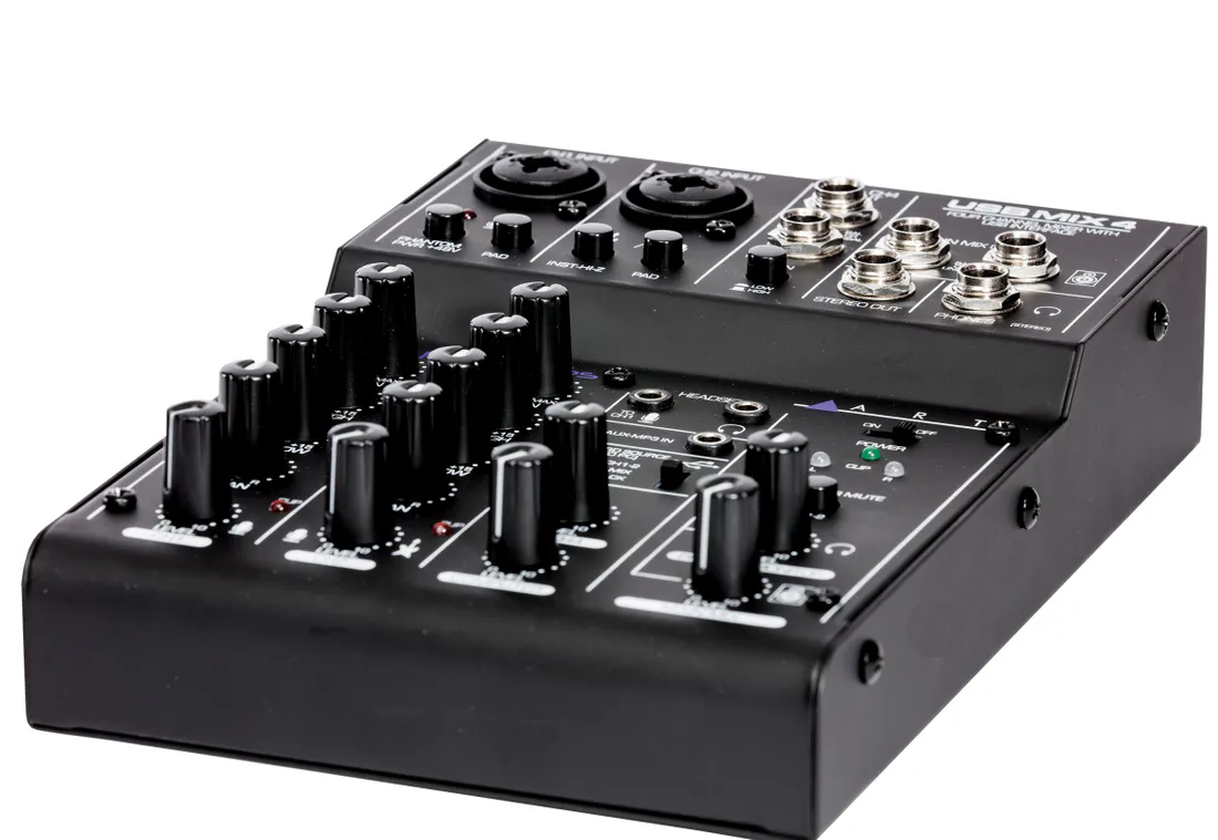 ART USB MIX 4 - 4-kanals Mixer / USB Audio Interface