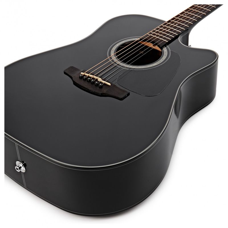 Takamine GD30CE-BLK m/ TP-4TD preamp, Dreadnought kropp, Black