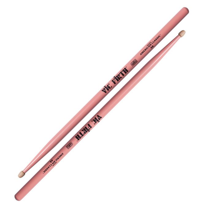 Hovedbilde Vic Firth 5AP Pink American Classic 5A Trommestikker