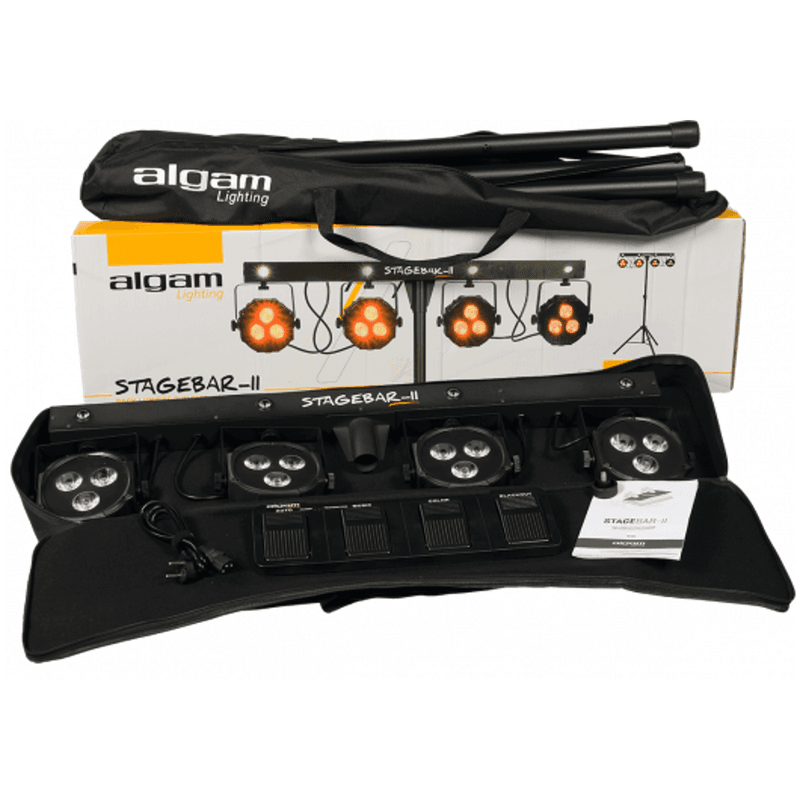 Algam Lighting Stage Bar II komplett lyspakke