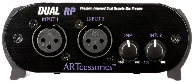ART Dual RP – 2-kanals inline mikrofonforforsterker