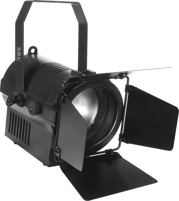 Hovedbilde SBL Mini 50TW Fresnell, sort 2 x 50W, 2700 - 6500K, CRI 95, 5-pin XLR