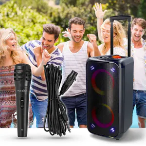 Hovedbilde Nedis 240W Karaokepakke m/mikrofon og 5m mikrofonkabel