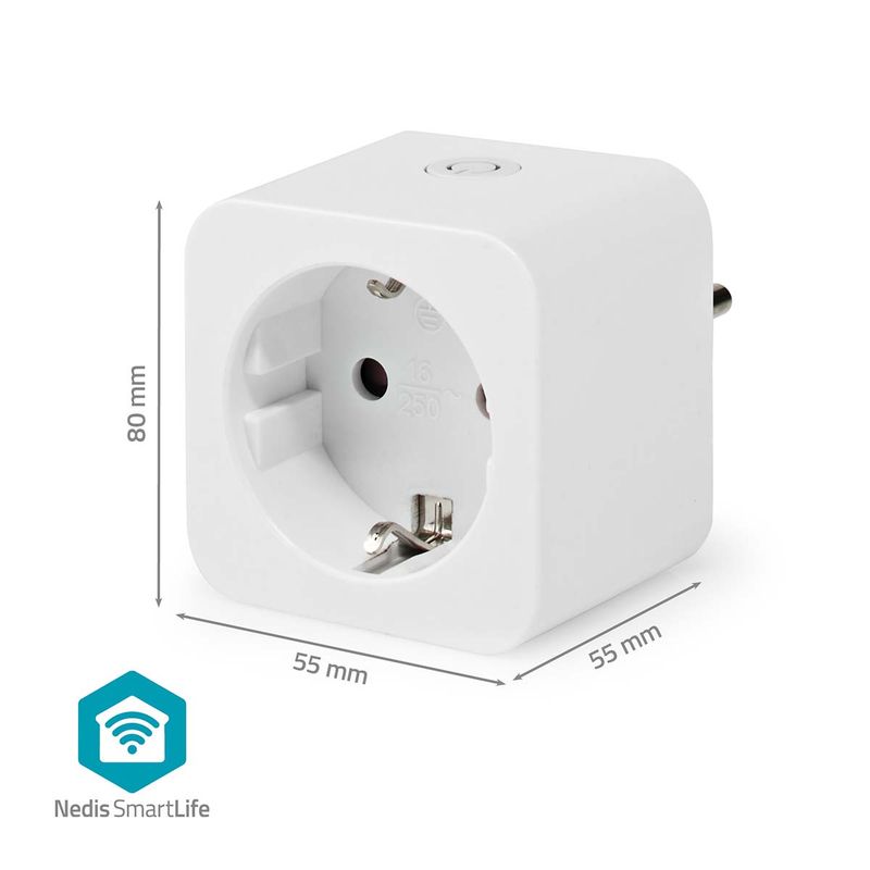 SmartLife Smart Wi-Fi Plug, 3800W, Efektmåler