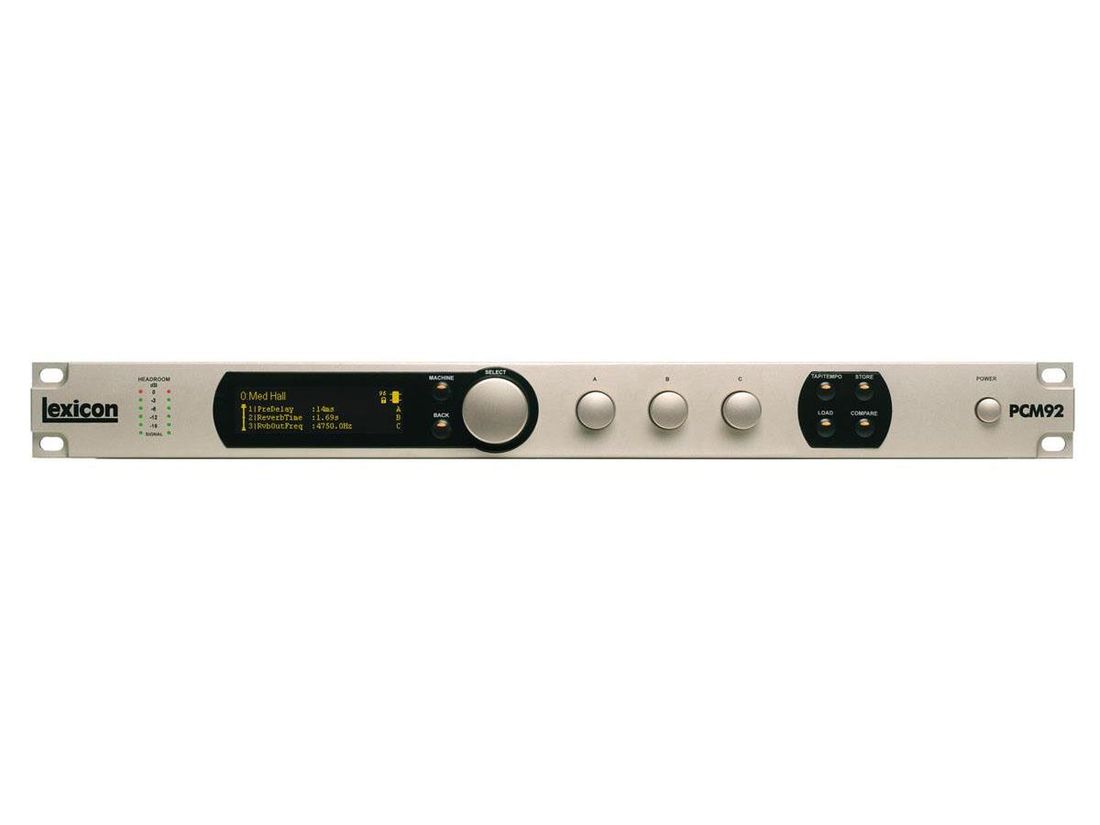 Lexicon PCM92, Stereo Reverb/Effects Processor
