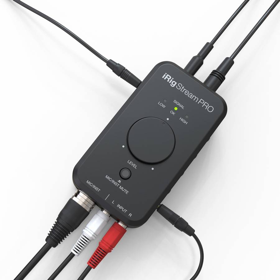 IK Multimedia iRig Stream Pro Lydkort for streaming og podcast