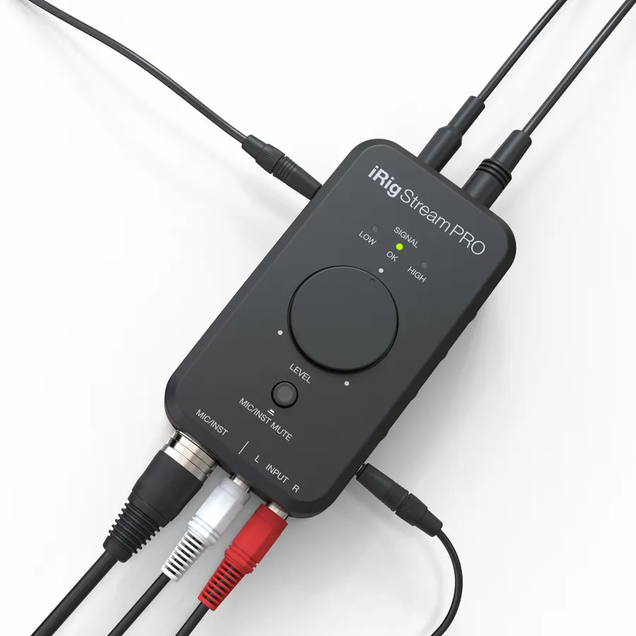 IK Multimedia iRig Stream Pro Lydkort for streaming og podcast