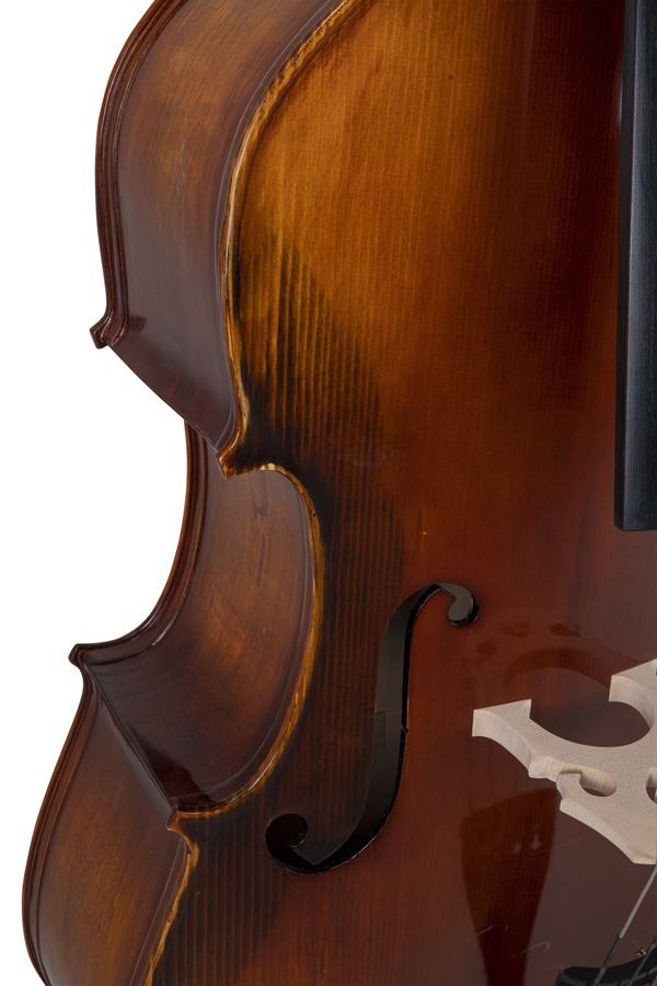 Gewa Basic Line, Kontrabass 3/4 Heltre, satt opp i Gewa master verksted