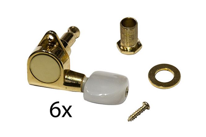 Hovedbilde Takamine TGP0561P stemmemekanikk 6 stk. Pearl / gold