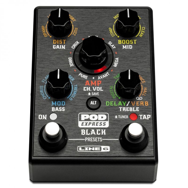 Line 6 POD Express Black Multieffekt for Guitar